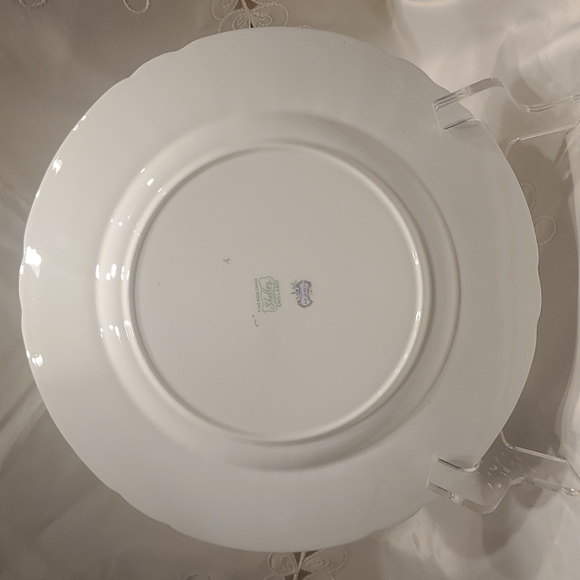 Set of 2, DINNER PLATES Shelley HAREBELL Vintage - Picture 5 of 8